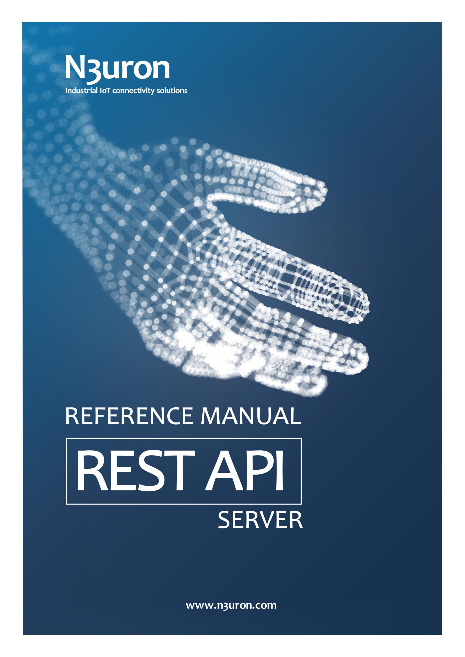 N3uron Industrial IoT communication platform Rest Api Server Manual Cover.