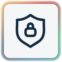 Shield with padlock icon representing secure outbound TLS communication for Sparkplug data