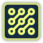 Icon symbolizing support for millions of high-frequency industrial datapoints per second