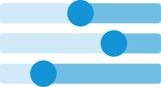 Icon representing improved drag-and-drop design tools for creating Web HMIs